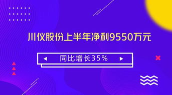 川儀股份上半年業(yè)績(jī)穩(wěn)健增長(zhǎng) 凈利同比增35%至9550萬(wàn)元，技術(shù)咨詢業(yè)務(wù)成為新亮點(diǎn)